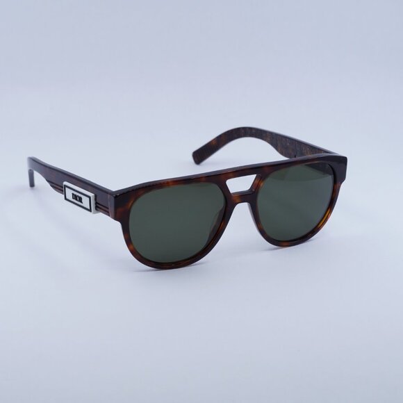 🕶️ New Dior DIORB23 R1I 20C0 Sunglasses - Shiny Red Havana Frame - Picture 4 of 11